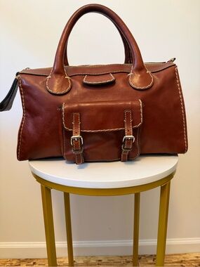 Chloe Edith Leather Satchel